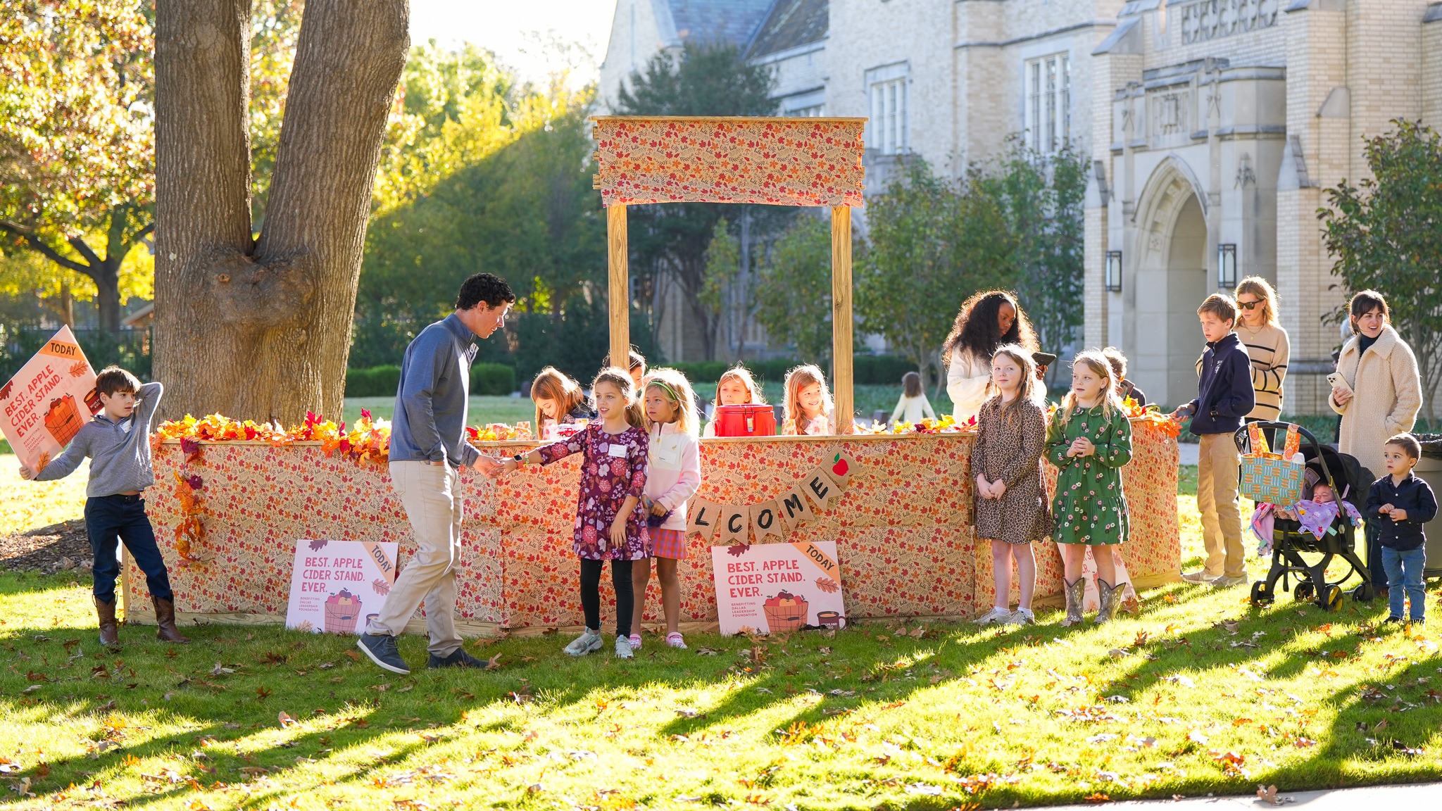 Best. Apple Cider Stand. Ever.