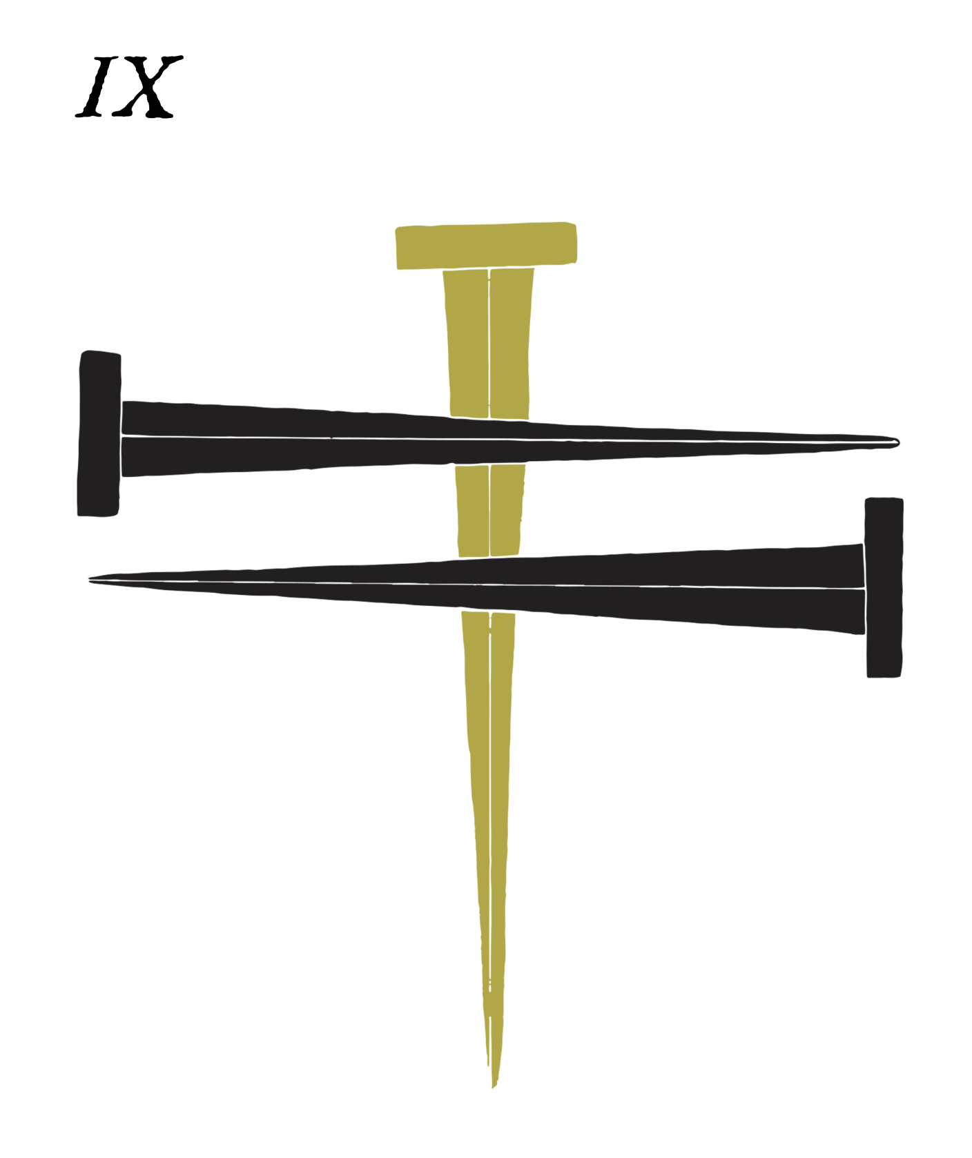 Jesus is Nailed to the Cross 